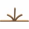 Ekena Millwork Richland Timber Gable Bracket, Western Red Cedar, 84"W x 53"H x 3 1/2"D x 3 1/2"F, 15/12 Pitch GBW084X53X0404RIC00SWR - alternate 4